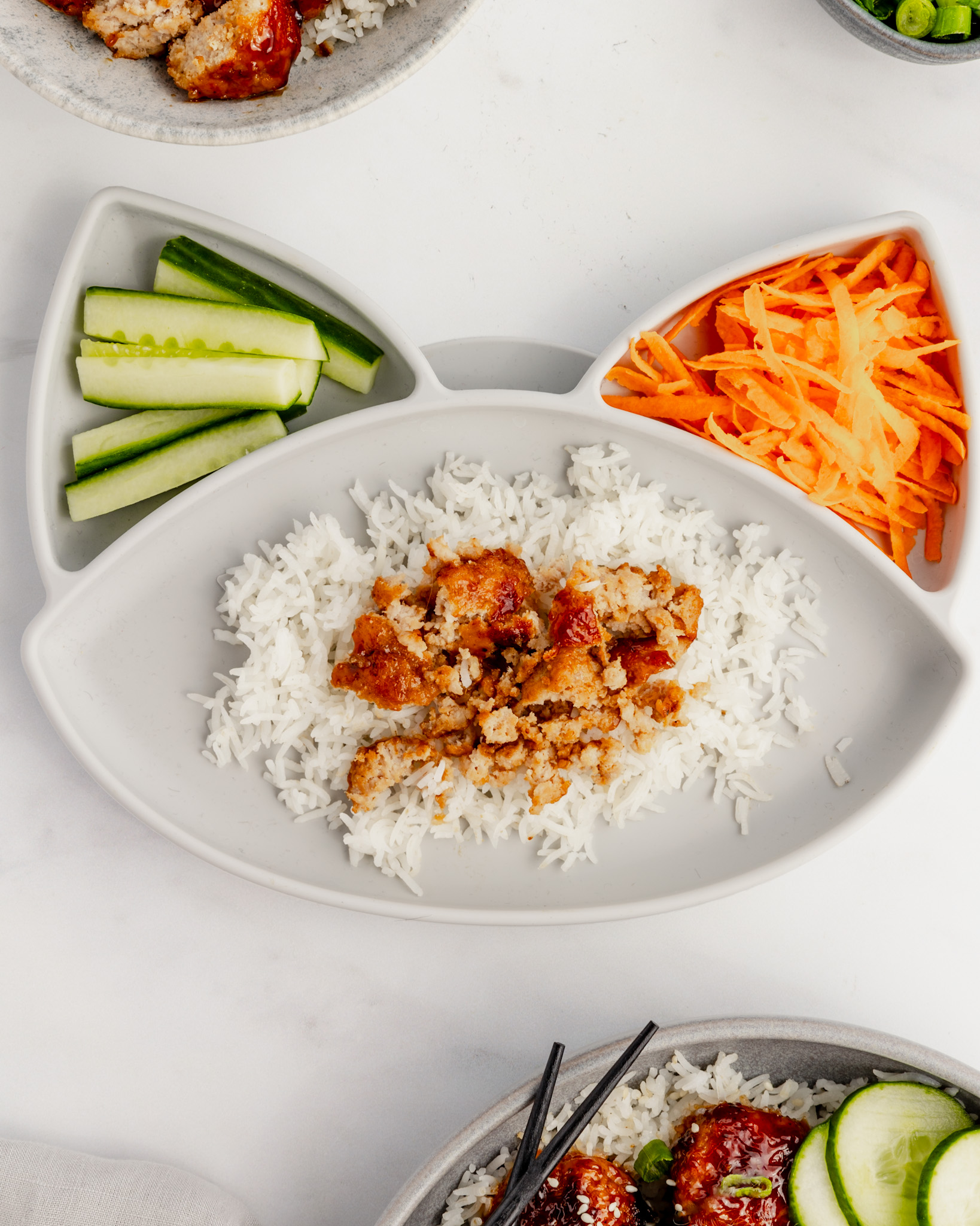 Family meals for Baby led weaning