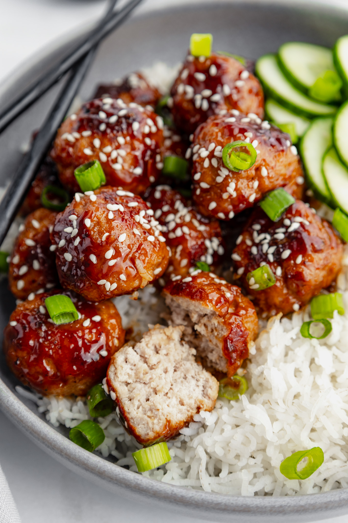Homemade pork meatballs - family recipe