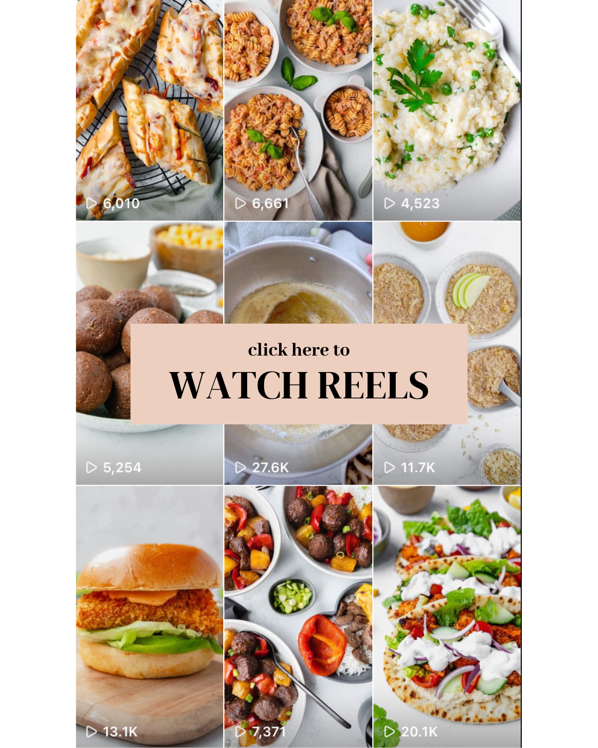 Food content creator UK