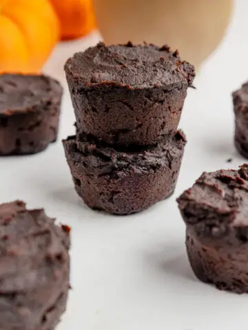 Healthy Pumpkin Brownie Bites - family recipe