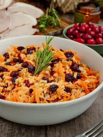 Christmas carrot salad - family recipes