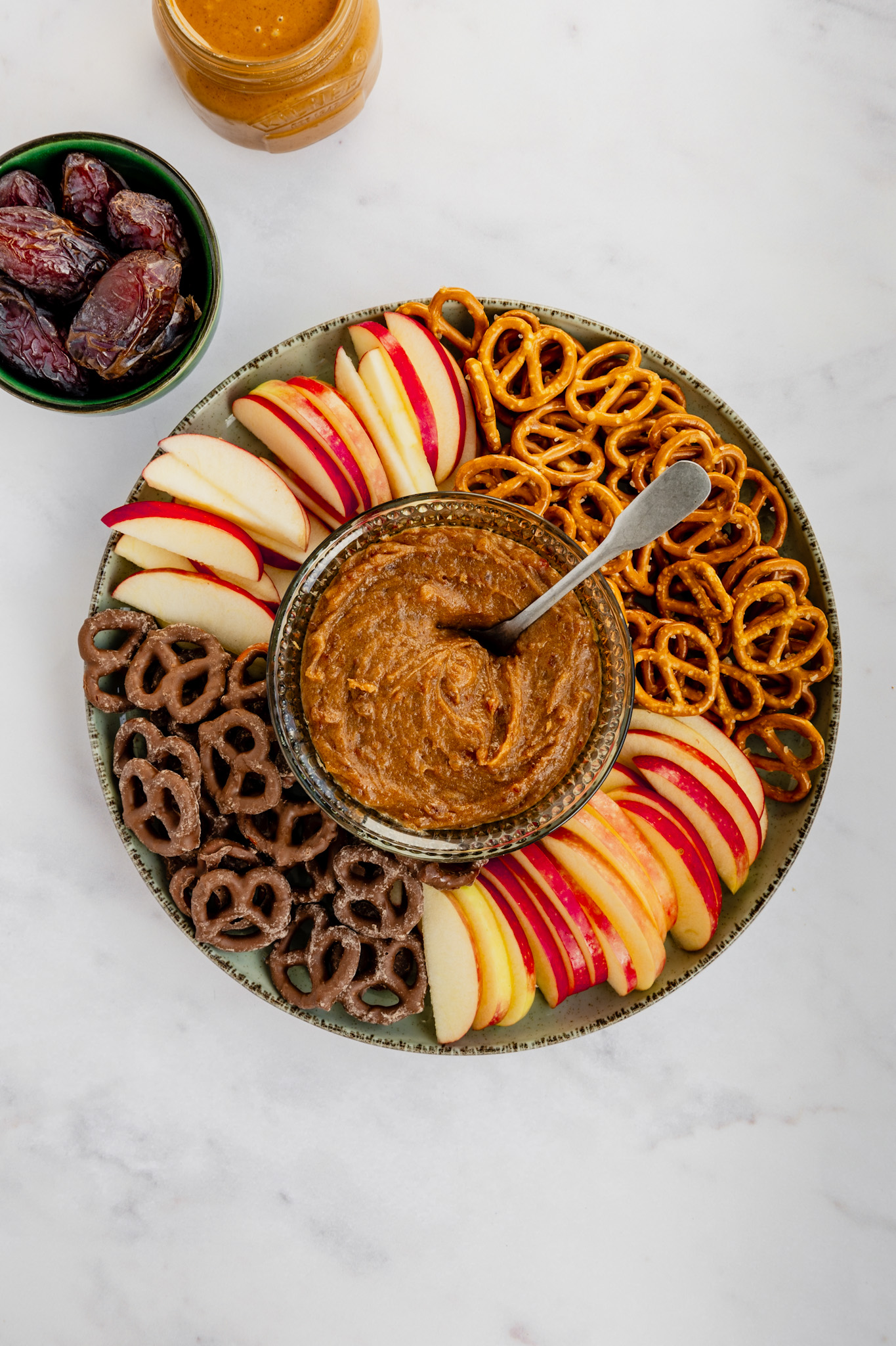 Best dip for pretzels - healthy dip for apples