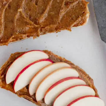 Peanut Butter Date Spread (& Dip) - family breakfast