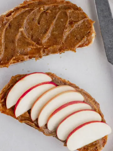 Peanut Butter Date Spread (& Dip) - family breakfast