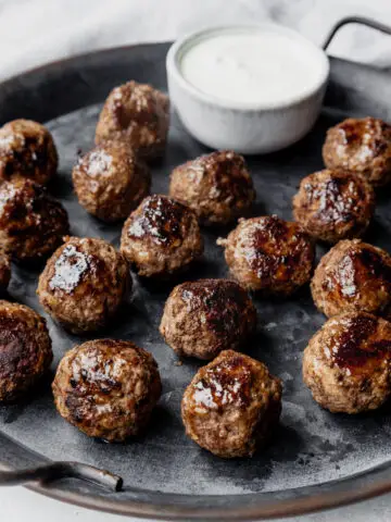 Cream cheese meatballs - Easy meatball recipe