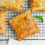 Leftover chicken or turkey cheese pastries