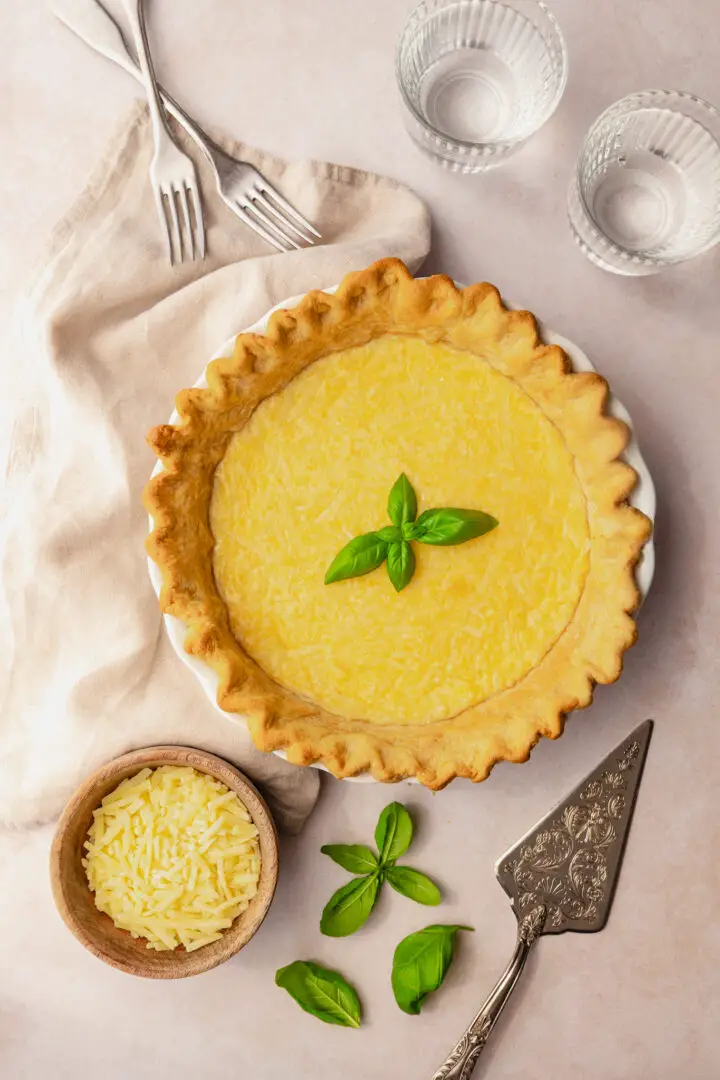 Simple Quiche Recipe - with ricotta cheese