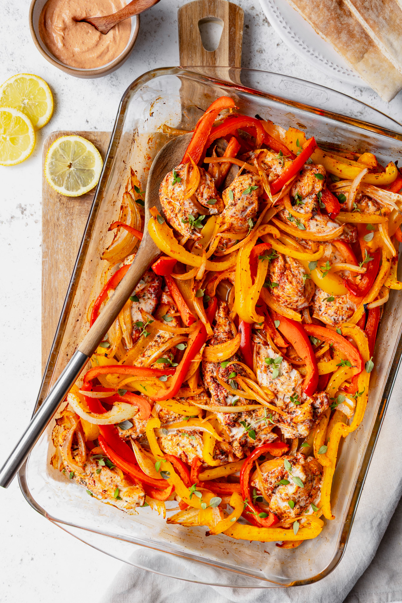 Cajun Chicken Pitta
