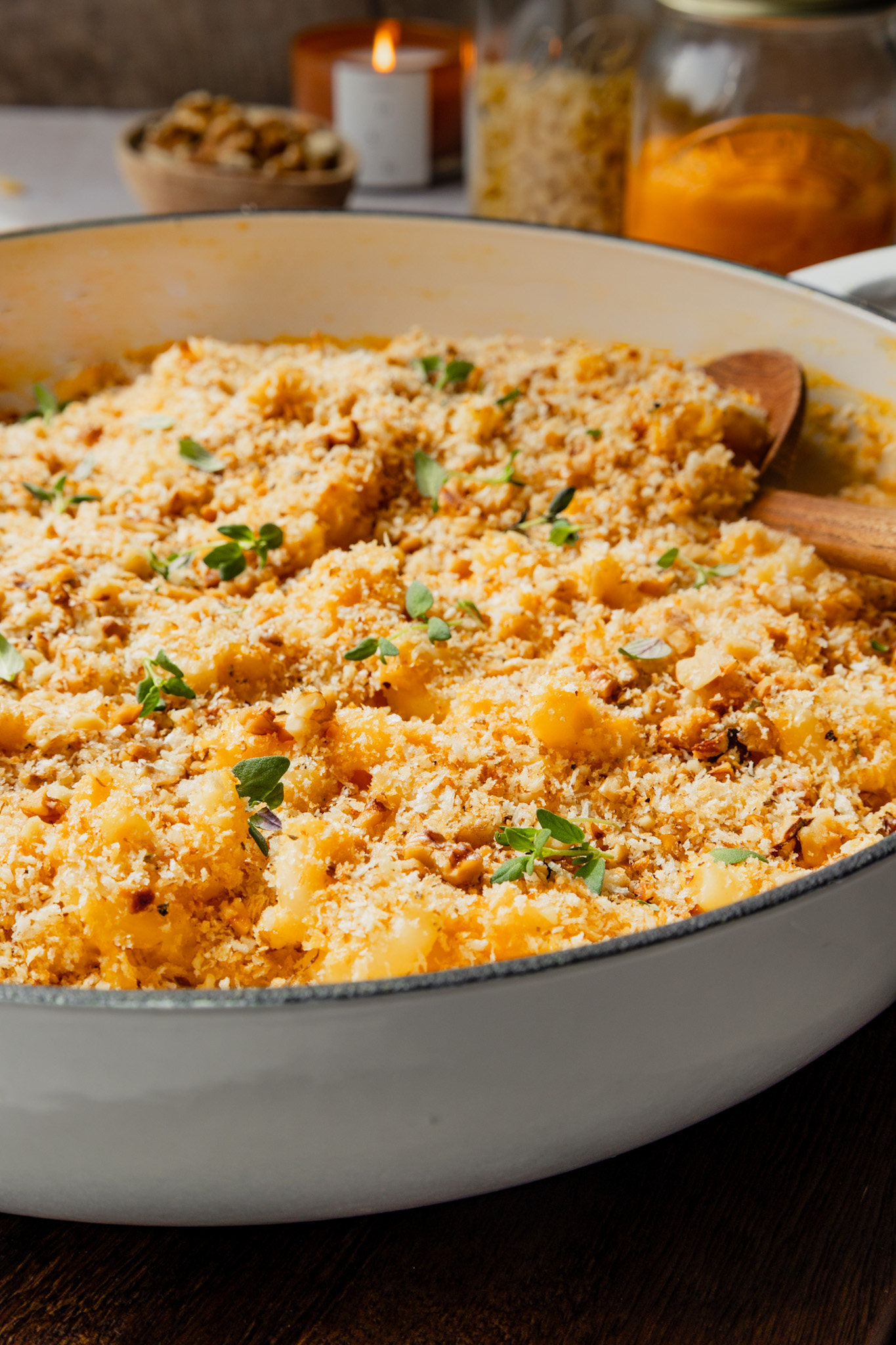 Healthier Mac n Cheese - mac n cheese with cottage cheese