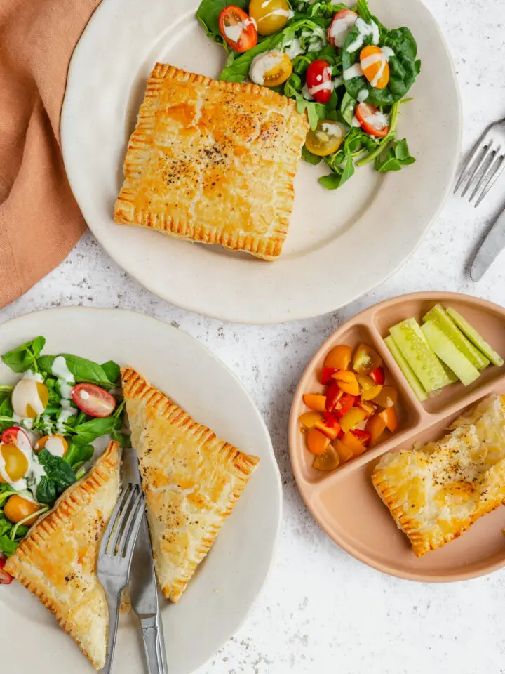 Family meals suitable for baby weaning - pastry