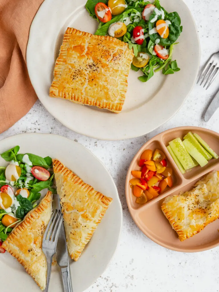 Family meals suitable for baby weaning - pastry