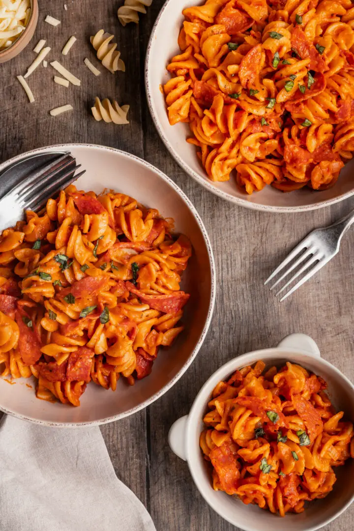 Family meals suitable for toddlers - pasta one pot