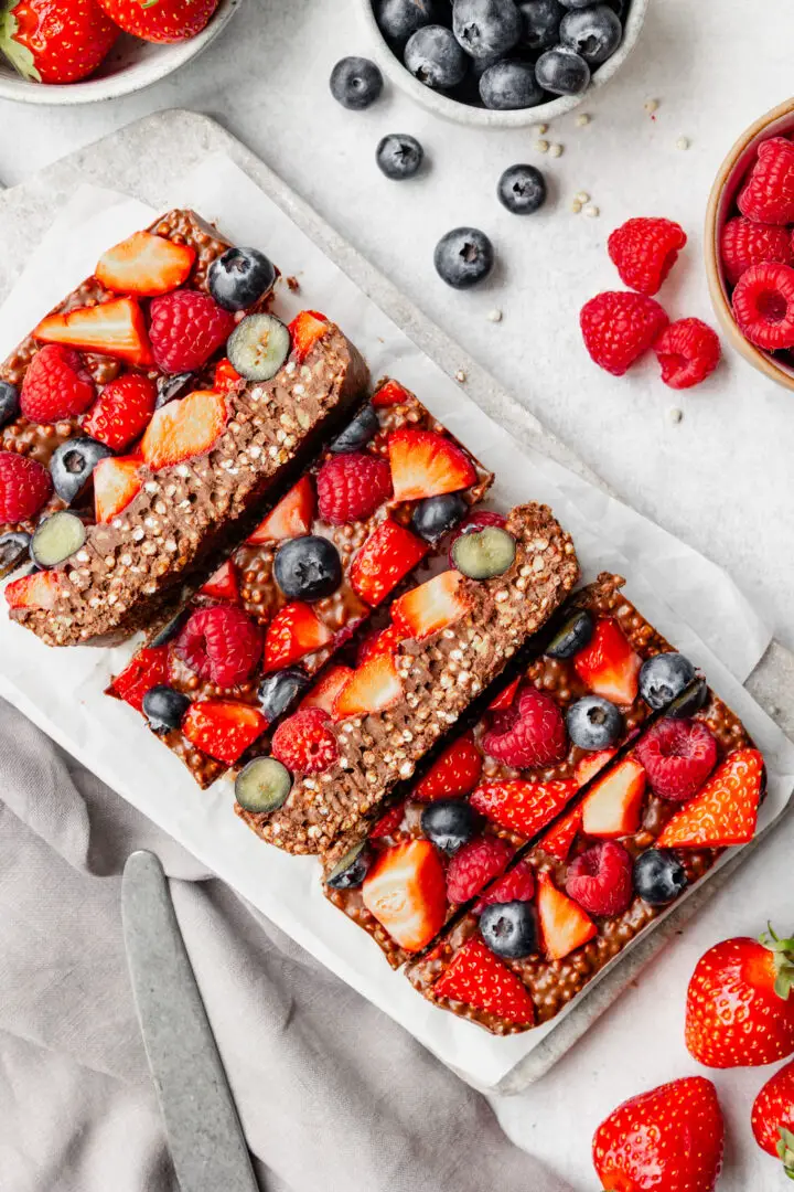 Berry Chocolate Bar - high protein and high fibre