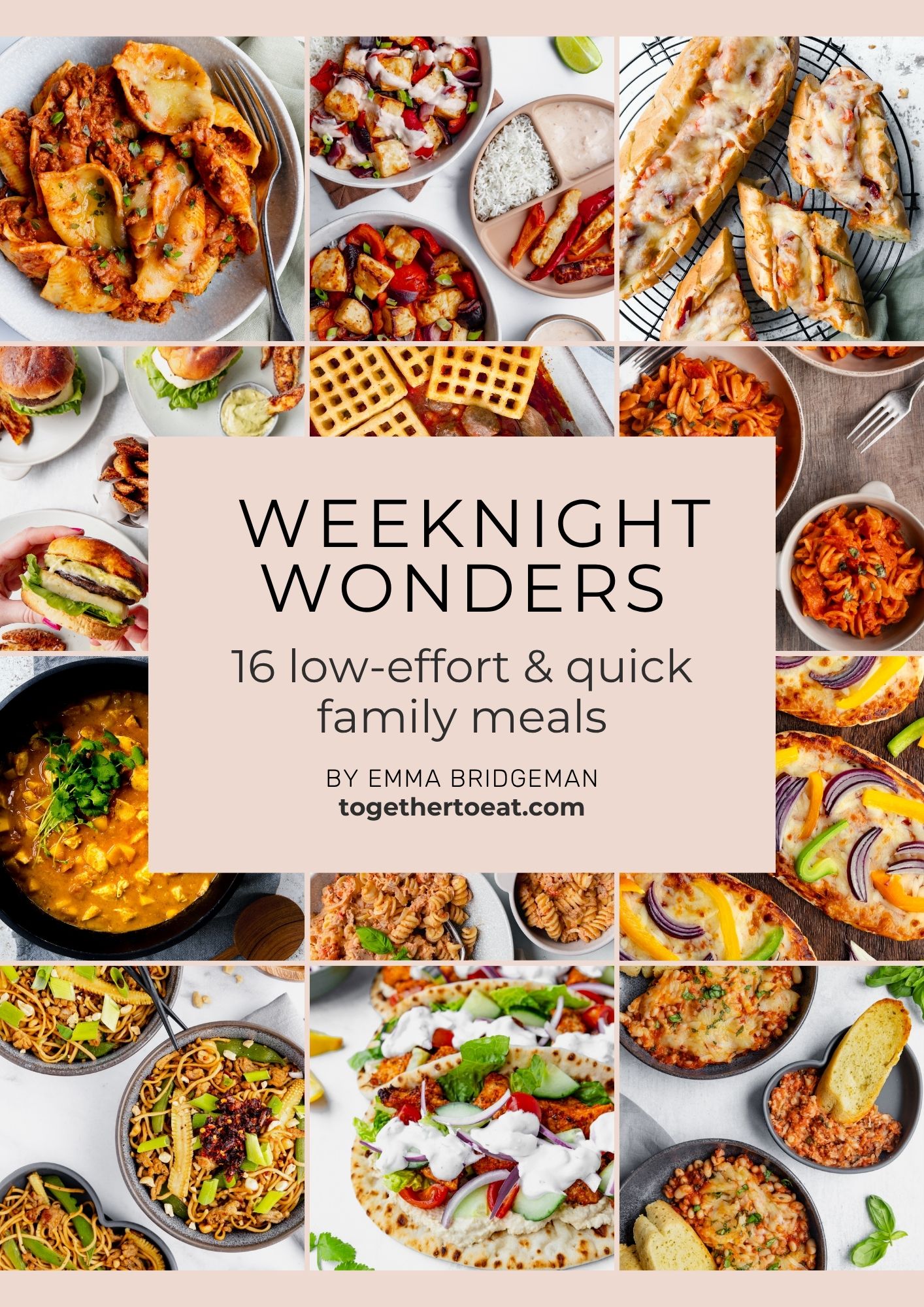 Free eBook - Weeknight Wonders - Family Recipe Book