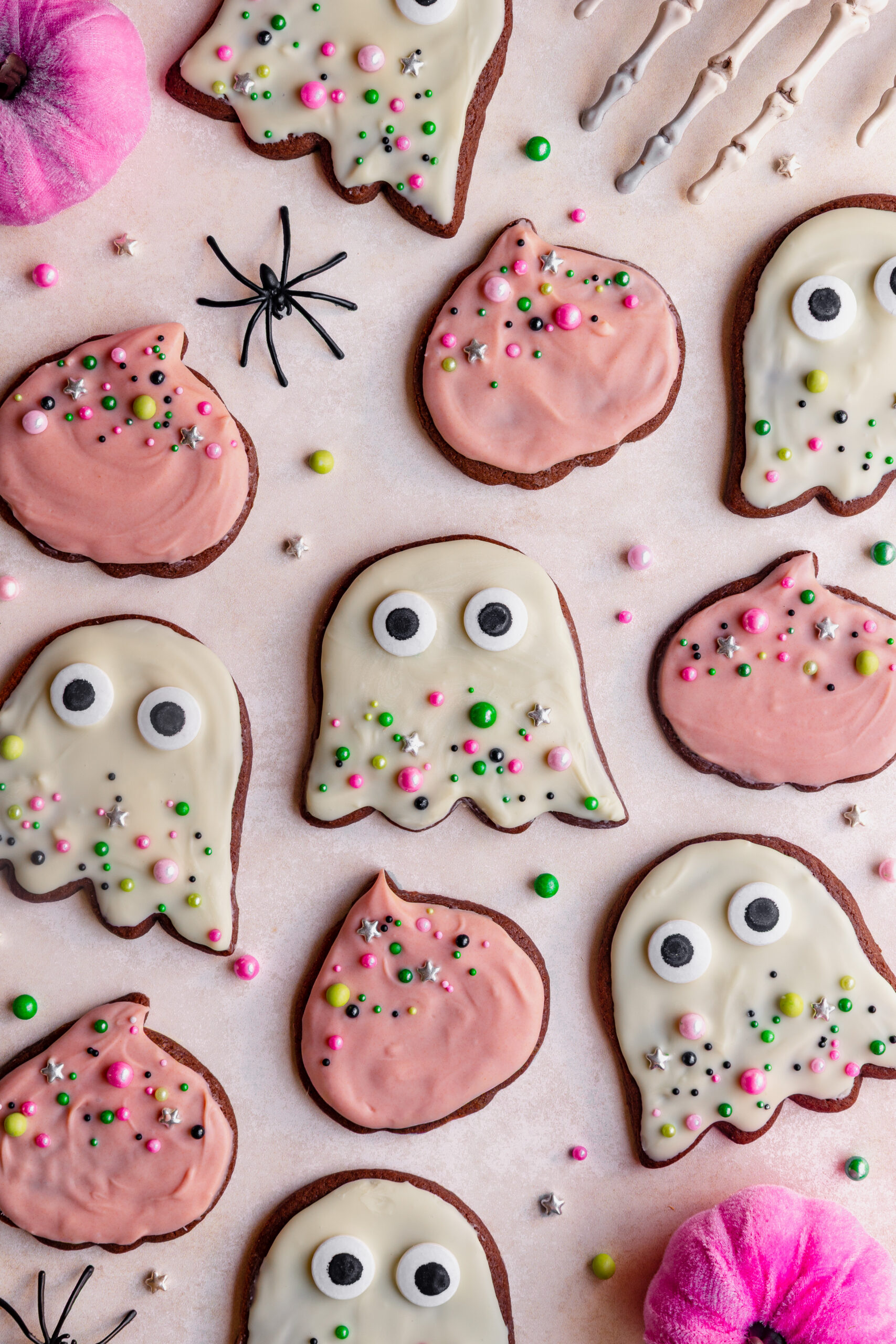 Chocolate Halloween Biscuits - easy recipe for kids