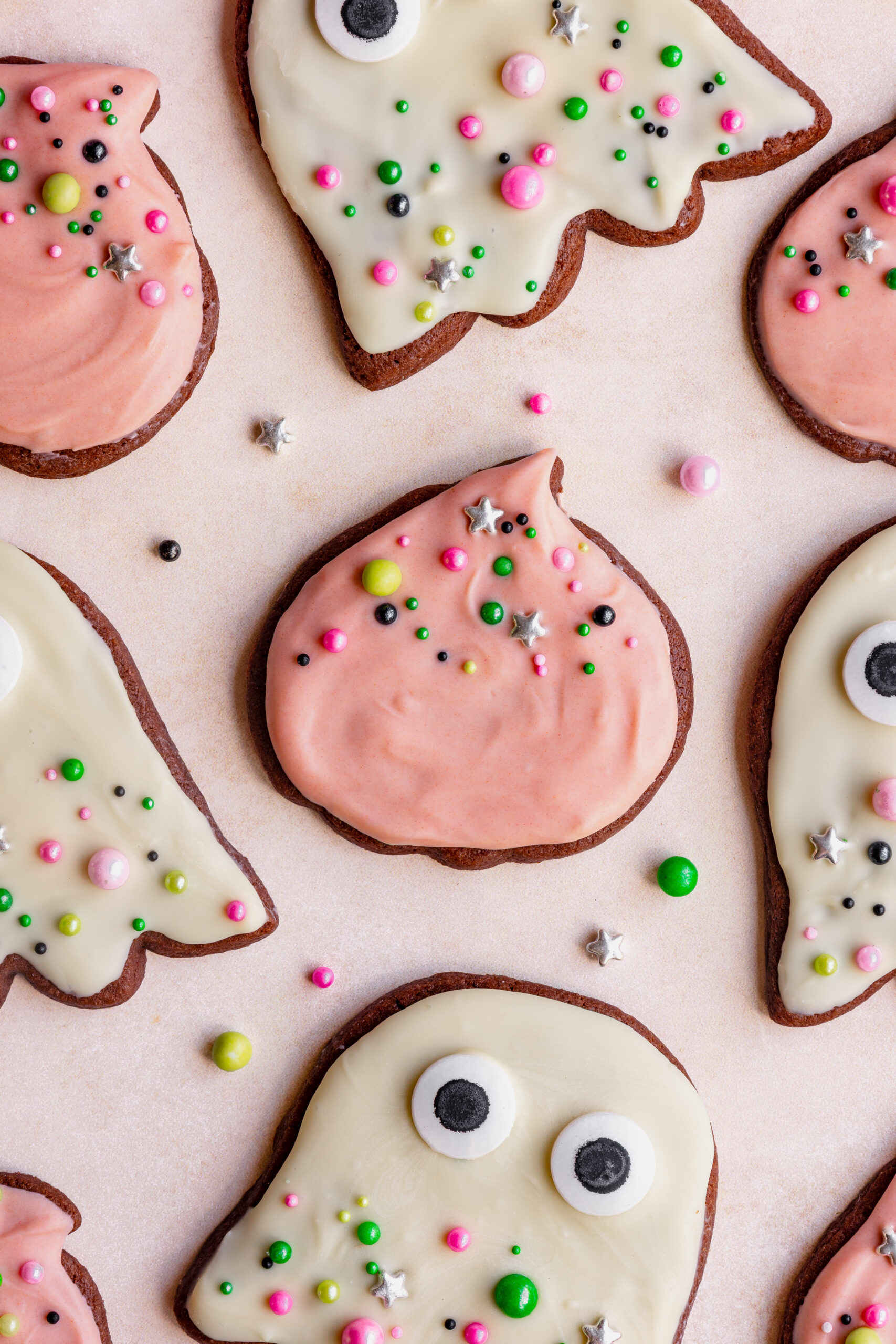 Easy Chocolate Halloween Biscuits